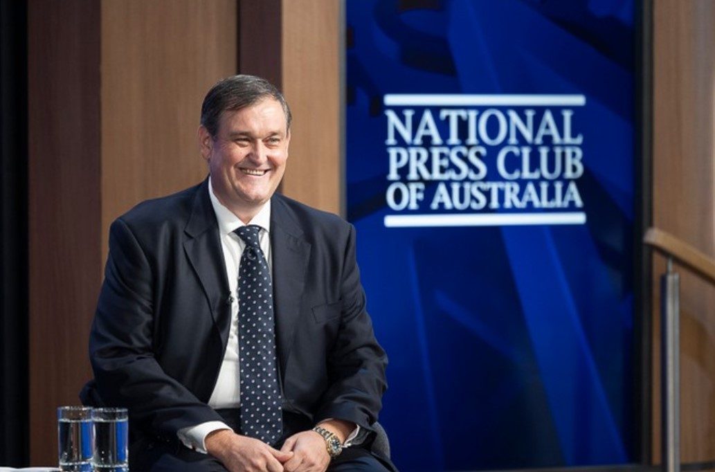 Alinta Energy CEO & MD Jeff Dimery speaking at National Press Club